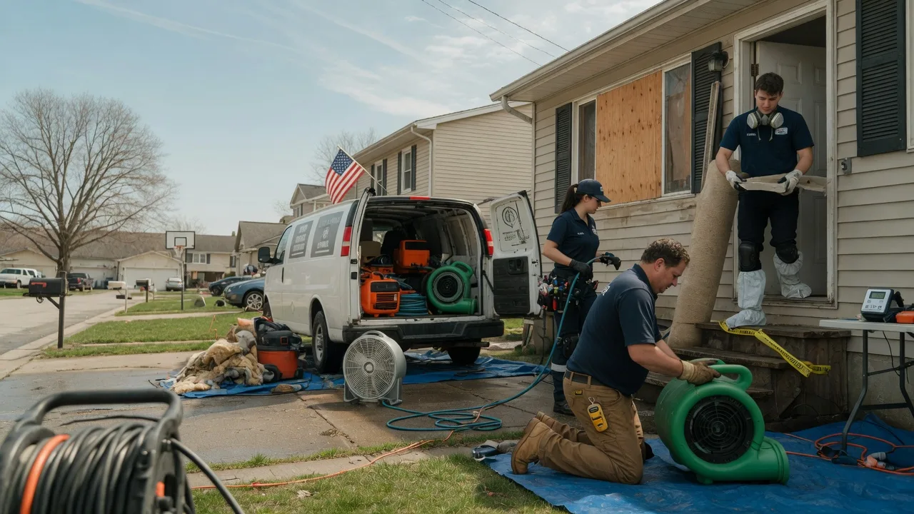 Water Damage Restoration in Endicott, NE near me